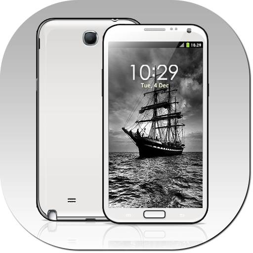 ikon Theme for Galaxy Note 8