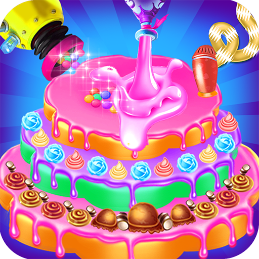 Cake Making : Birthday Party Cake Factory Games icon
