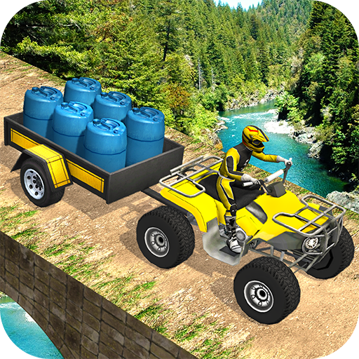 ATV Quad Bike Rider 2018: Uphill Cargo Transporter icon