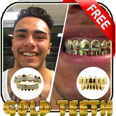 Gold Teeth Camera icon