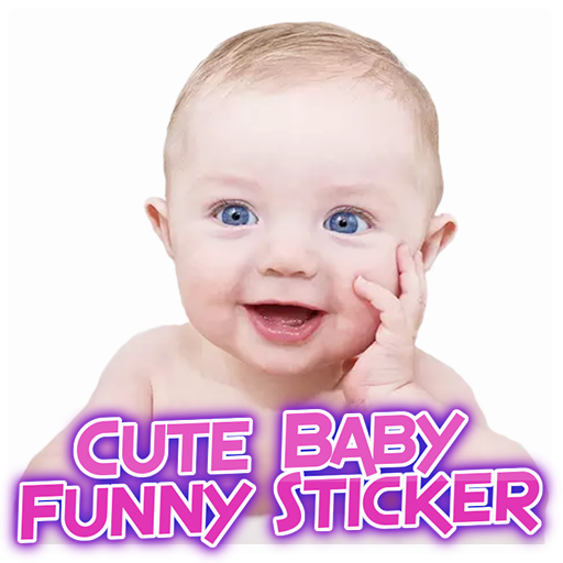 Cute Baby Funny Sticker For WAStickerApps أيقونة
