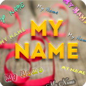 My Name Text Live Wallpaper icon