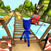 Pj Cat Boy Escape : Run Of Pyjama Maske icon