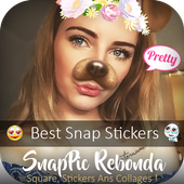 SnapPic Stickers Collages Edit icon