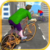 BMX bicycle racing - quad stunt simulator icon