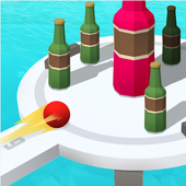 Fire Ball Bottle Shooter 3D icon