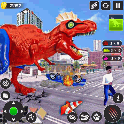 Extreme City Dinosaur Smasher icon