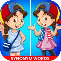 Learn Synonym Words for kids - Similar words