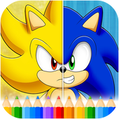 Sonic Hero Coloring Game أيقونة
