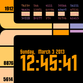 GoTrek widget clock icon