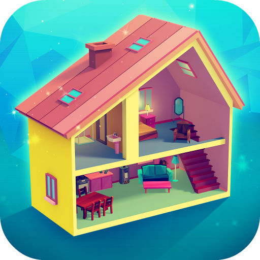 My Little Dollhouse: Craft &amp; Design Game for Girls icon