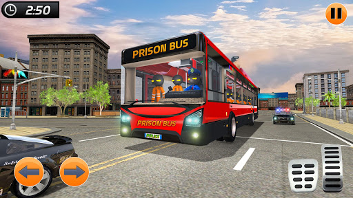 Stickman City Driving Prisoner Bus Transport game screenshot 4