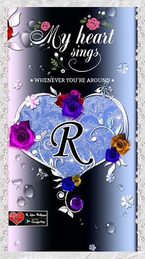 R Letter Wallpaper screenshot 8