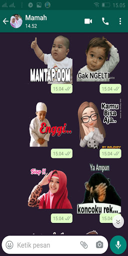 Stiker Wa Lucu WAStickerApps screenshot 4