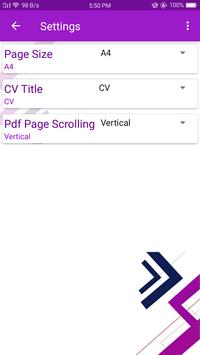 Create CV screenshot 13