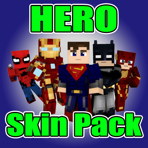 DC Superheroes SkinPack Mod Addon for MCPE game icon