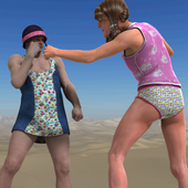 Fighting Game Manly Men icon