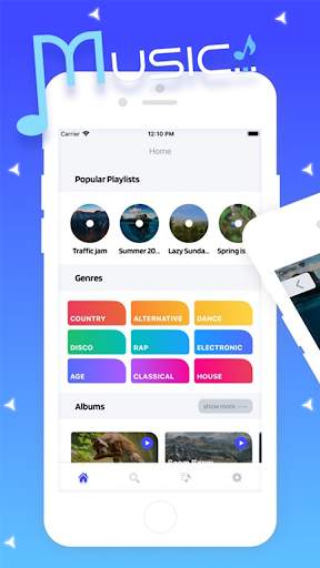 Music player for Android screenshot 2