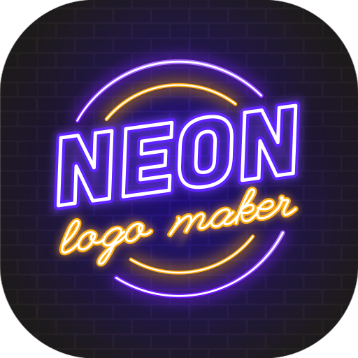 Neon Logo Maker - Logo Creator and Designer icon