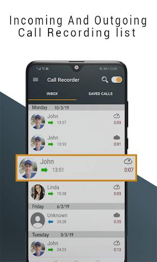 Automatic Call Recorder - Free call recorder 2019 screenshot 1