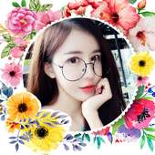 Flower Photo Frame