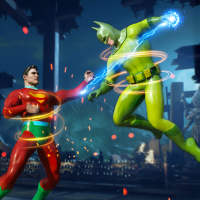 Superhero Immortal God Fight Ring Arena Top Battle