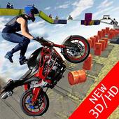 Tricky Mini Motorbike Racing : Trail Stunt Rider icon