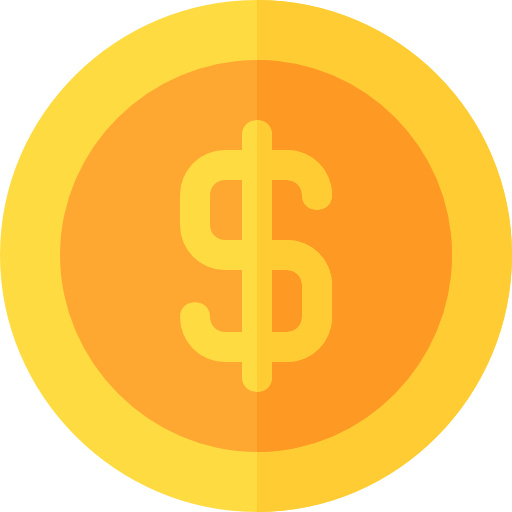 Gain money from ads icon