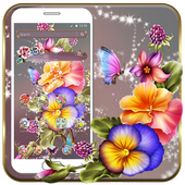 Beautiful Shiny Flower Theme icon