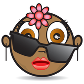 WhatsApp Black Stickers icon