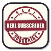 Real Subscriber - For Youtube Channel