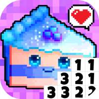 Candy Pixel Art - Candy Sandbox Coloring