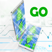 Light orbs GO Keyboard icon