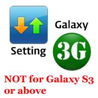 Galaxy 3G/4G Setting (ON/OFF) on 9Apps