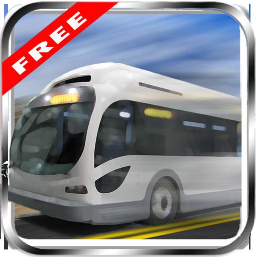 Easy Red Bus Highway Race icon