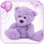 Violet Teddy Bear Theme icon
