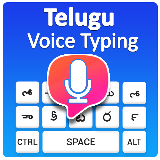 Telugu Voice typing Keyboard -Type Telugu by Voice icon
