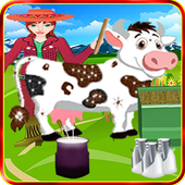 Cow Milk Farm icon