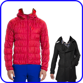Winter Jacket Men Photo Editor icon