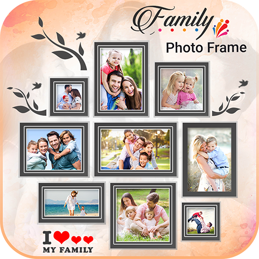 Family Photo Frame-Family Collage Photo icon