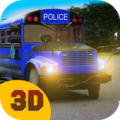 Police Bus Driver 3D: Prison icon