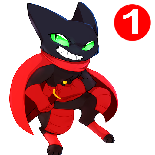Superhero Mao Ninja Cat Runner Adventure Game icon