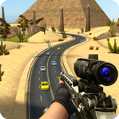 Traffic Sniper Counter Attack icon