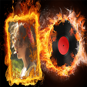 Fire Photo Frame icon