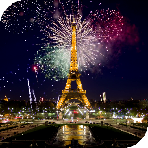 Fogos de artifício em Paris icon