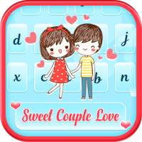 Sweet Couple Love Keyboard on 9Apps