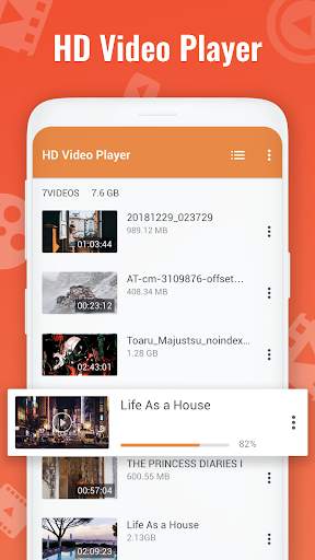 HD Video Player screenshot 1