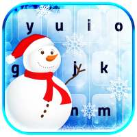 Snowfall Sparkles - Animated Keyboard Theme on 9Apps