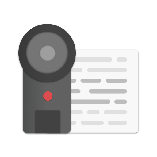 Oratory - teleprompter widget icon