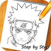 How to Draw Narut icon